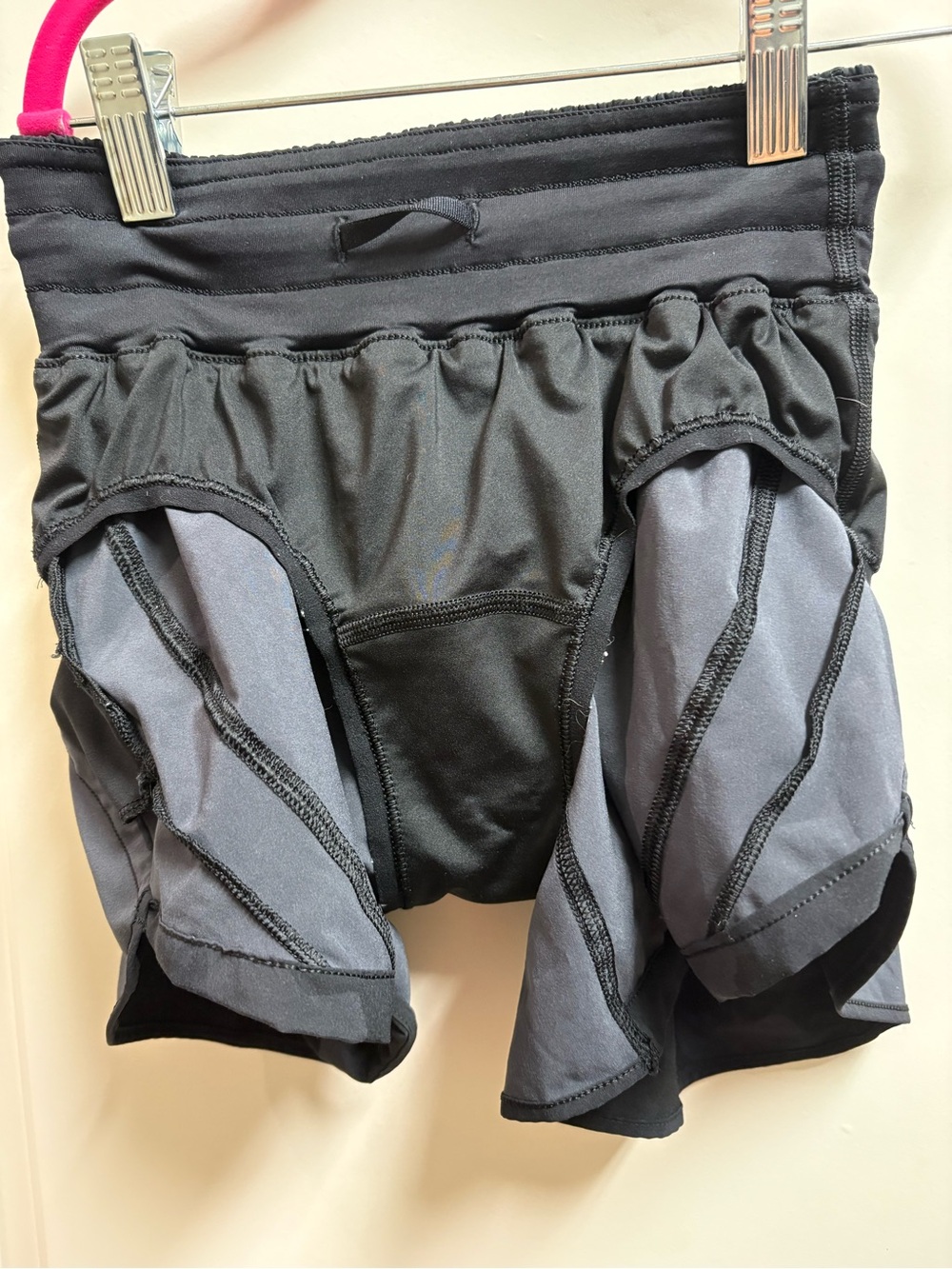 lululemon athletica Black Tiered Athletic Shorts - Picture 5 of 7